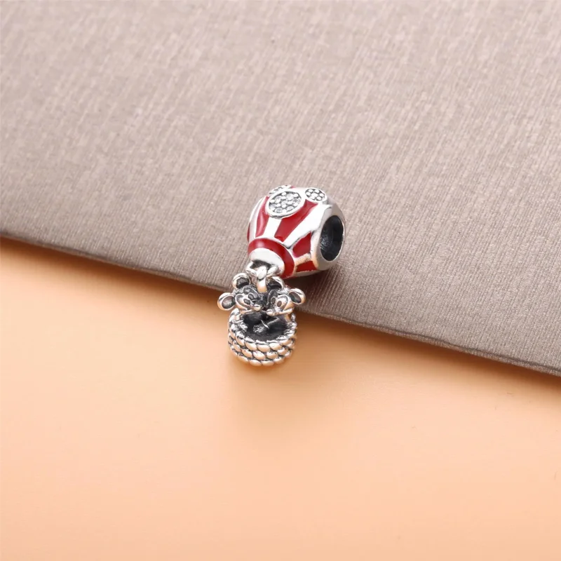 (bilde for) PANDORA Disney Hot Air Balloon of True Love Charm - PD00209-1 - Vis 4