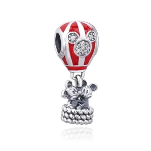 (bilde for) PANDORA Disney Hot Air Balloon of True Love Charm - PD00209-1