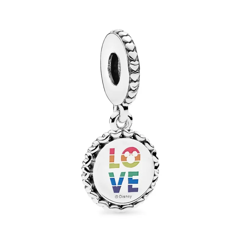 (bilde for) PANDORA Disney, Mikke Mus Rainbow Charm - P400036052279 - Vis 2