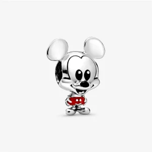 (bilde for) Pandora Disney Mukke Mus Røde bukser Charm - 798905C01