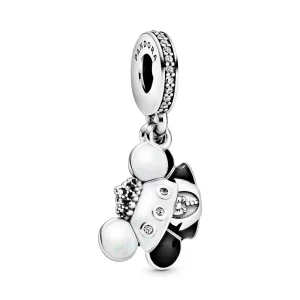 (bilde for) Pandora Disney Parks Mikke Mus og Minni Mus Bryllup Hengende Charm - 798804C01