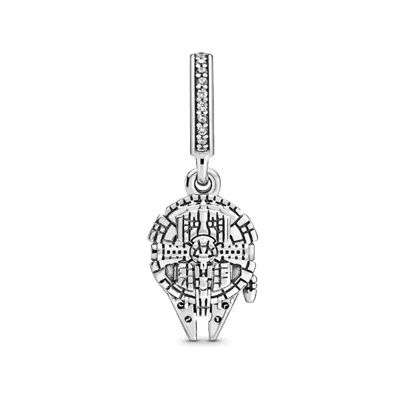 (bilde for) Pandora Disney Parks Star Wars Millennium Falcon Dangle - P400920713941 - Vis 2