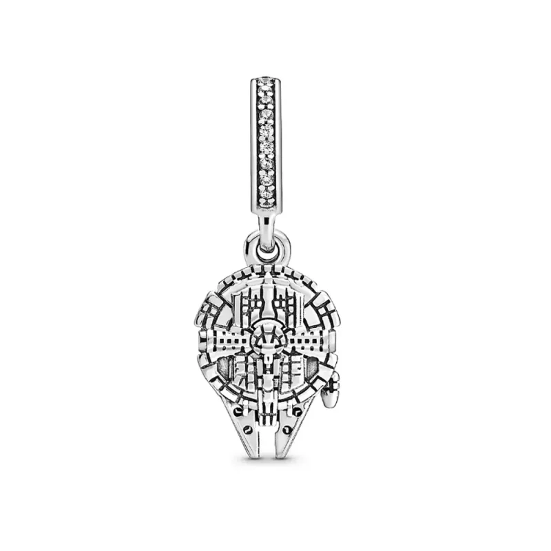 (bilde for) Pandora Disney Parks Star Wars Millennium Falcon Dangle - P400920713941 - Vis 3