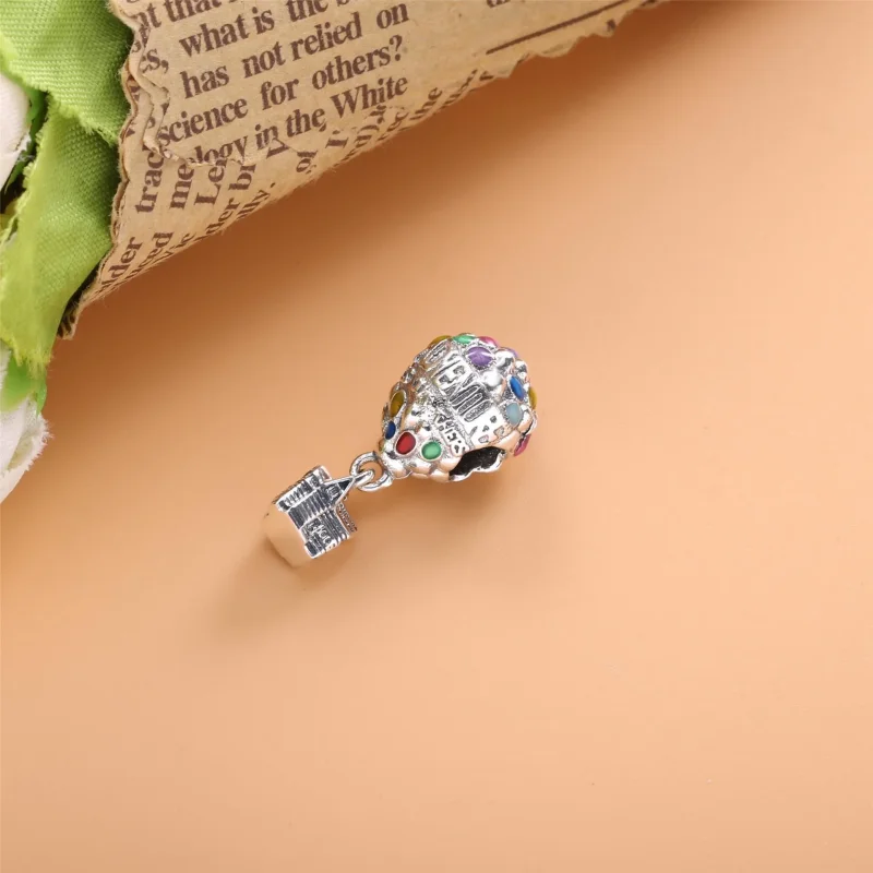 (bilde for) Pandora Disney Pixar Up Hus og Ballong Charm - 798962C01 - Vis 4