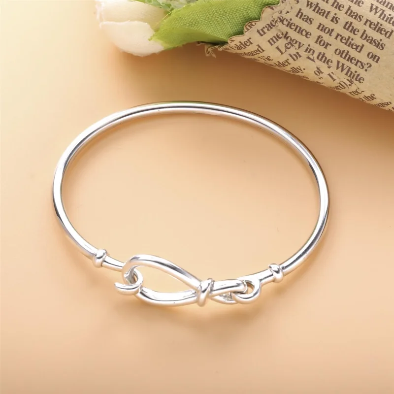 (bilde for) Pandora Evighetsknute Bangle - 598893C00 - Vis 2
