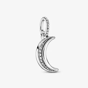 (bilde for) Pandora Funklende Halvmåne Anheng - 399184C01