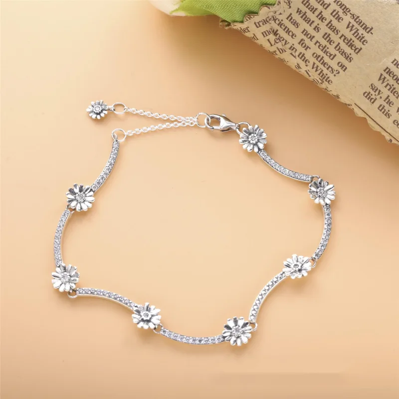 (bilde for) Pandora Funklende Prestekrage Armbånd - 598807C01 - Vis 3