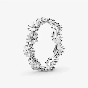(bilde for) Pandora Funklende Prestekrage Kroneformet Ring - 198799C01