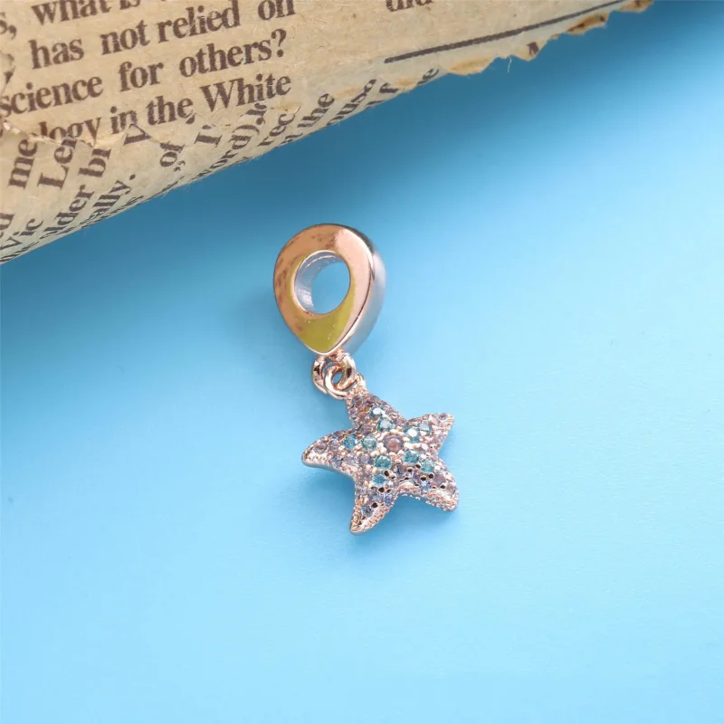 (bilde for) Pandora Funklende Sjøstjerne Hengende Charm - 788942C01 - Vis 2