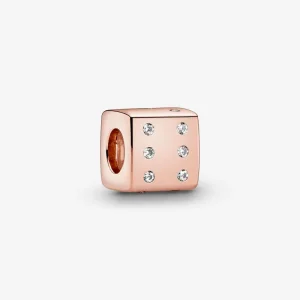 (bilde for) Pandora Funklende Terning Charm - 781269C01