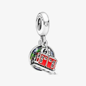 (bilde for) Pandora Hongkong Trikk Hengende Charm - 798926C01