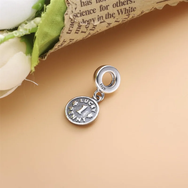 (bilde for) Pandora Lykkemynt, hengende charm - 791298 - Vis 2