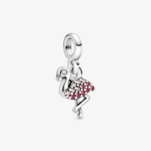 (bilde for) Pandora ME Rosa Flamingo Mini Hengende Charm - 798982C01