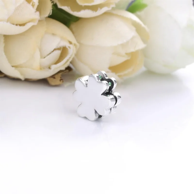 (bilde for) Pandora Pavé Firkløver Klemmecharm - 798601C01 - Vis 3