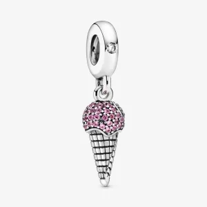 (bilde for) Pandora Pavé Iskremkjeks Hengende Charm - 798801C01