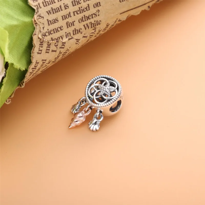 (bilde for) Pandora Åpen Drømmefanger med Skjell Charm - 788944C00 - Vis 2