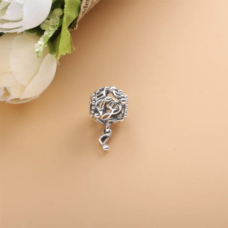 (bilde for) Pandora Åpen Musikknote Charm - 798779C00 - Vis 2