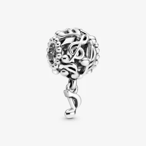 (bilde for) Pandora Åpen Musikknote Charm - 798779C00