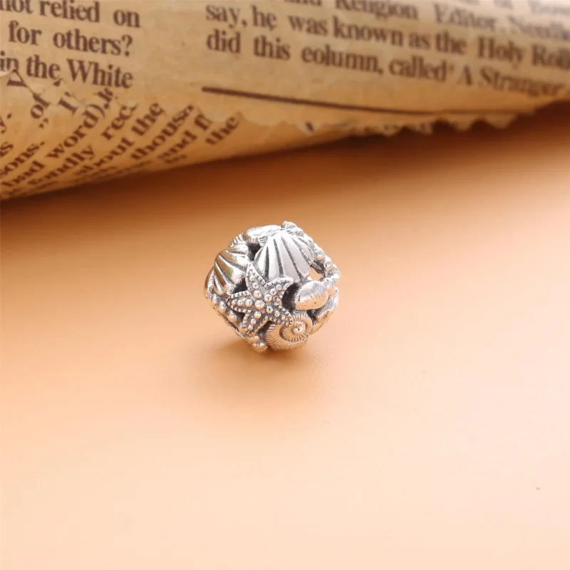 (bilde for) Pandora Åpen Sjøstjerne, Skjell og Hjerter Charm - 798950C00 - Vis 4