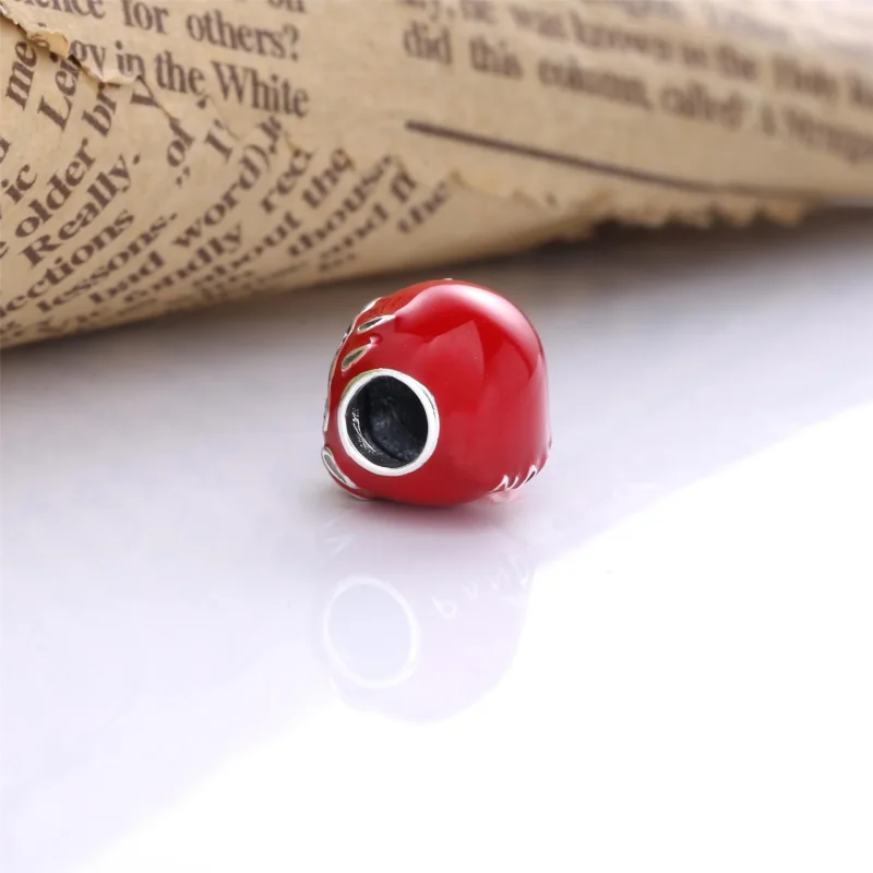 (bilde for) Pandora Rød Darumadukke Charm - 798920C01 - Vis 4