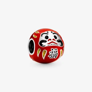 (bilde for) Pandora Rød Darumadukke Charm - 798920C01