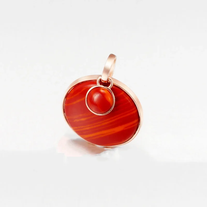 (bilde for) PANDORA Rød Murano Glass Pendel - 388148RMU - Vis 4