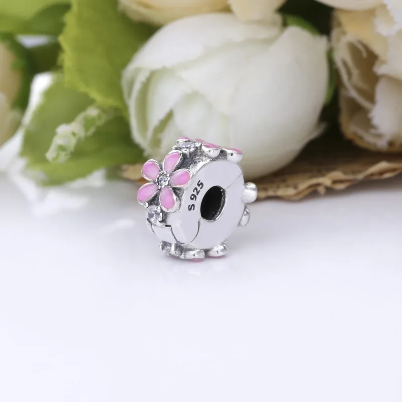 (bilde for) Pandora Rosa Tusenfryd Klemmecharm - 798809C01 - Vis 2