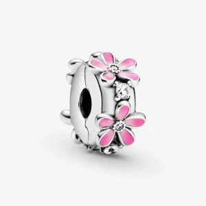 (bilde for) Pandora Rosa Tusenfryd Klemmecharm - 798809C01