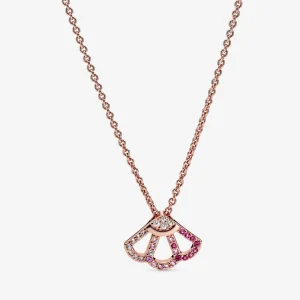 (bilde for) Pandora Rosa Vifte Collier Halskjede - 388146C01