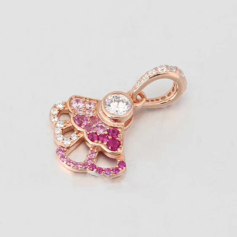 (bilde for) Pandora Rosa Vifte Hengende Charm - 788147C01 - Vis 2