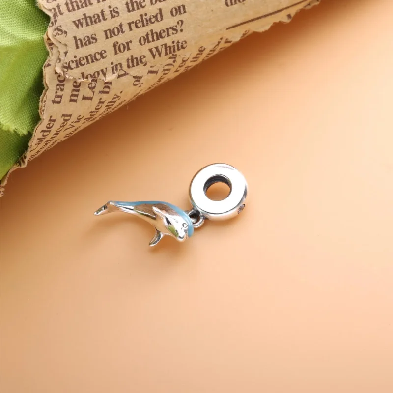 (bilde for) Pandora Skimrende Delfin Hengende Charm - 798947C01 - Vis 5
