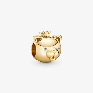 (bilde for) Pandora Skinnende Hund Charm - 768592C01