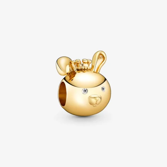 (bilde for) Pandora Skinnende Kanin Charm - 768585C01