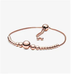 (bilde for) Pandora Sølvkuleprydet Armbånd - 587749C00