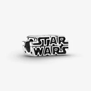 (bilde for) Pandora Star Wars Sølv 3D Logo Charm - 799246C01