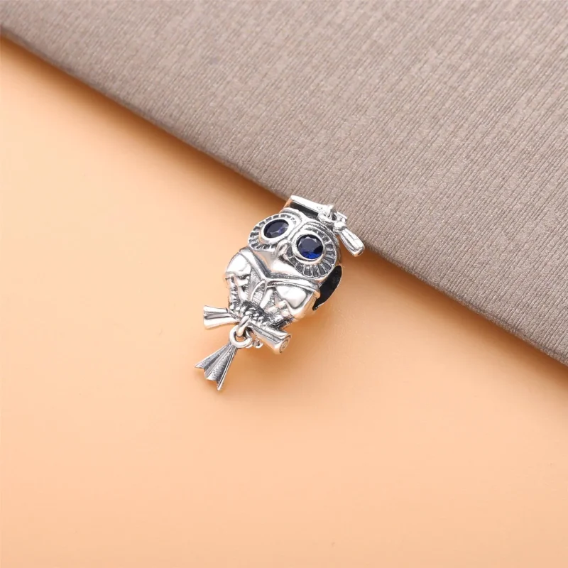 (bilde for) Pandora Vis ugle Charm - 798907C01 - Vis 2