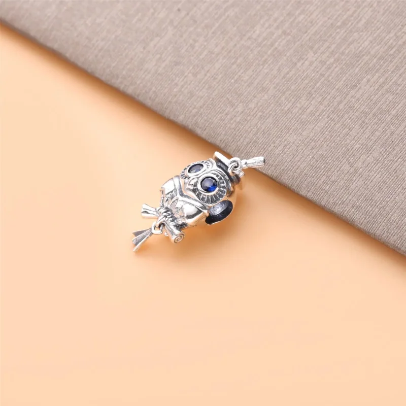 (bilde for) Pandora Vis ugle Charm - 798907C01 - Vis 3