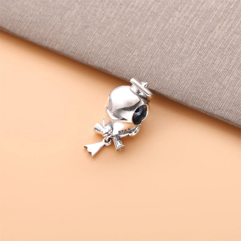 (bilde for) Pandora Vis ugle Charm - 798907C01 - Vis 4