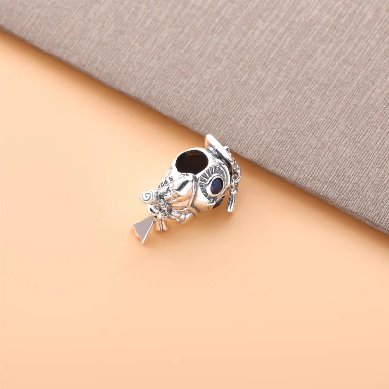 (bilde for) Pandora Vis ugle Charm - 798907C01 - Vis 5