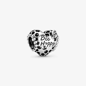 (bilde for) Pandora Vær glad Bikake Hjerteformet Charm - 798769C00