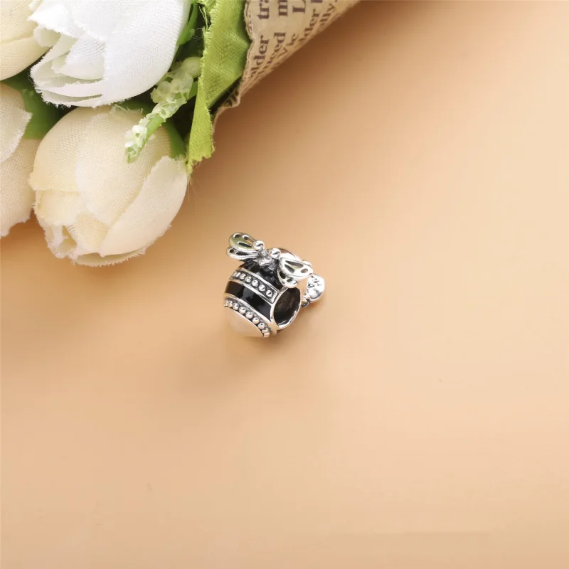 (bilde for) Pandora Vær min bie Charm - 798789C01 - Vis 3