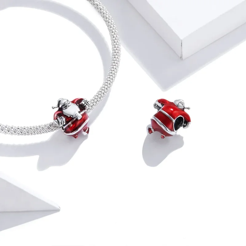 (bilde for) Pandora Style Santa Claus Charm - SCC1664 - Vis 4