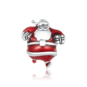 (bilde for) Pandora Style Santa Claus Charm - SCC1664