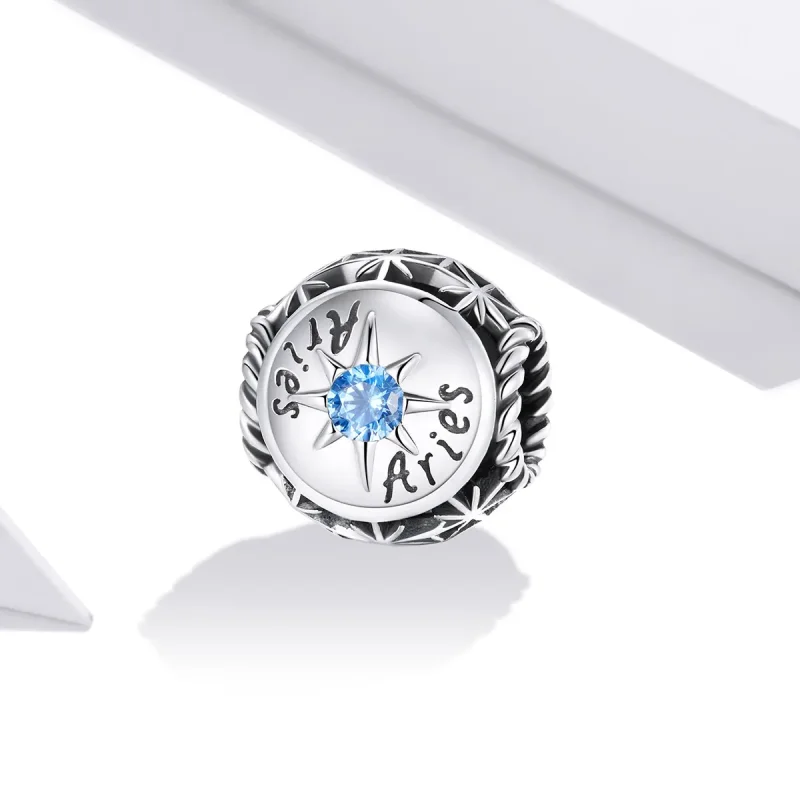 (bilde for) Pandora Style Shining Aries Charm - SCC1725-1 - Vis 2