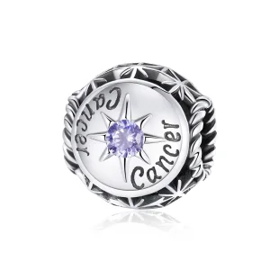 (bilde for) Pandora Style Shining Cancer Charm - SCC1725-4