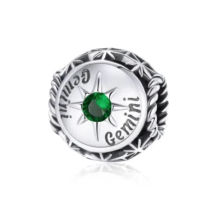 (bilde for) Pandora Style Shining Gemini Charm - SCC1725-7