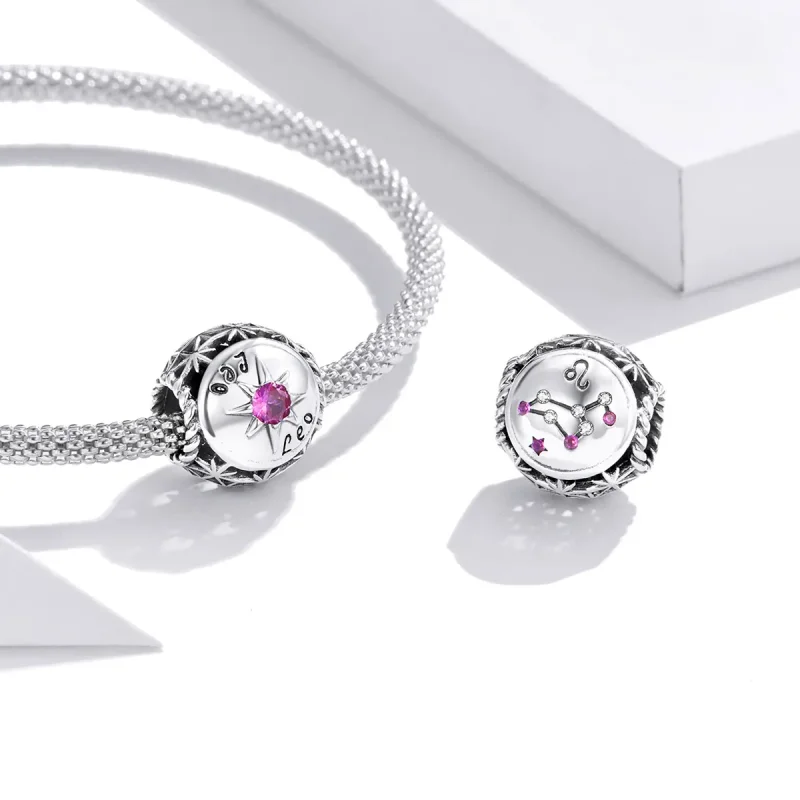(bilde for) Pandora Style Shining Leo Charm - SCC1725-5 - Vis 3
