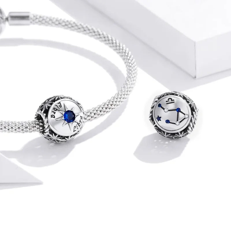 (bilde for) Pandora Style Shining Libra Charm - SCC1725-8 - Vis 3