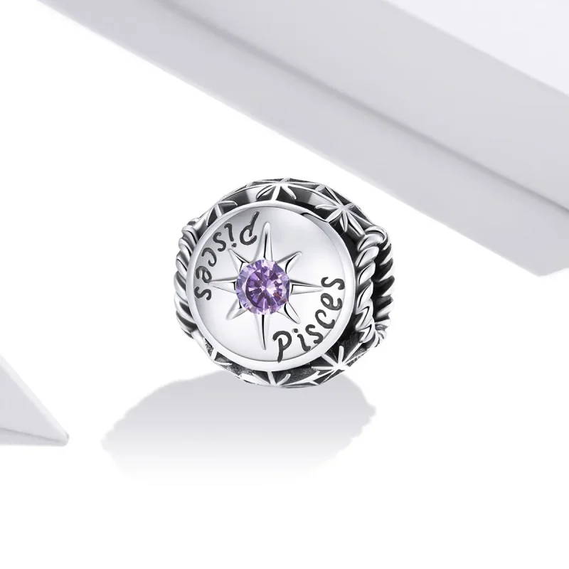 (bilde for) Pandora Style Shining Pisces Charm - SCC1725-12 - Vis 2