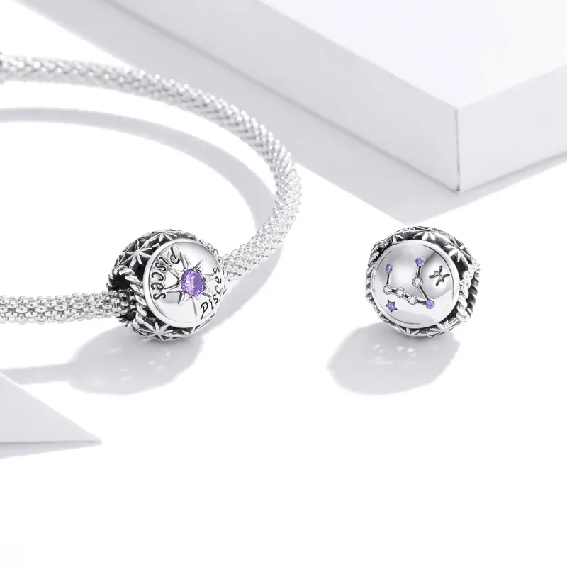 (bilde for) Pandora Style Shining Pisces Charm - SCC1725-12 - Vis 3
